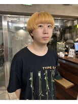 ギフトサニーサイド(gift sunny side)&nbsp;カラーはブリーチのみ＊前上がりラインマッシュ