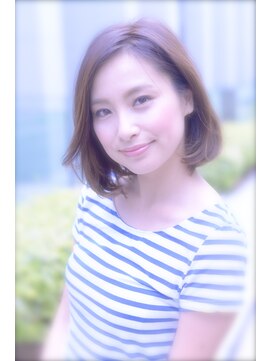 ロエナ(ROENA) クラシカルデジタルパーマバレイヤージュロブ