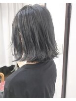 ヘアーアンドアトリエ マール(Hair&Atelier Marl)&nbsp;【Marl】ブルージュカラーの切りっぱなしボブ♪