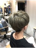 シルバー×マッシュスタイル