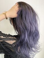 リジョイスヘア エン(REJOICE hair EN)&nbsp;【REJOICE hair EN】バレイヤージュ×パープルグレー 担当AKIRA