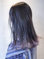 ダヴィン 中目黒(DaVin)&nbsp;【DaVin 中目黒】裾カラー　ブルージュ×ラベンダー