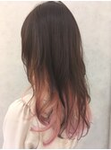 【PD fino 池袋】インナーカラーアイスピンク