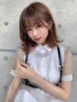 ウィル 横浜(WILL)&nbsp;【WILL】クールスモーキーベージュ×切りっぱなしロブ