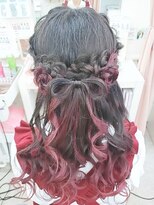 ヘアーメイク ティアラ(Hair make Tiara)&nbsp;フルールハーフヘア☆+゜