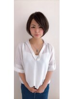 ネイロ 錦糸町(NeiRo)&nbsp;前髪カタログくびれミディイヤリングカラーラベンダーカラー