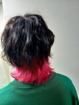 ヘアリゾートエーアイ 高田馬場店(hair resort Ai) 20代30代40代マロンベージュ/Aラインボブ/かきあげ[高田馬場駅]