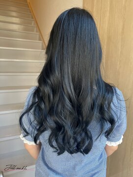 ジル アンク(Jill ankh) 《Jill ankh 姫路駅前》ディープブルー ダブルカラー 韓国風