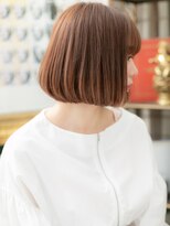 カバーヘアアンドスパ ブリス 浦和(COVER HAIR&SPA bliss) ★美髪マロンブラウン前下がり大人ショートボブ20代30代40代★9