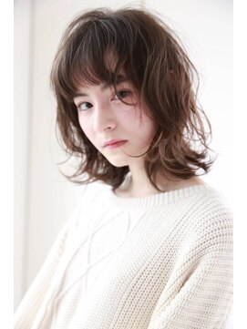 ヘアーアンドメイク エクリ 不動前店(Hair&Make equri) ゆるふわミディ