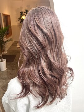 ヘアーデザインサロン スワッグ(Hair design salon SWAG) milk tea pink