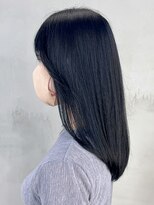 アイティー バイ アルバム 中野店(IT by ALBUM)&nbsp;艶感ネイビーブラック_ショコラアッシュヘルシー_ba411001