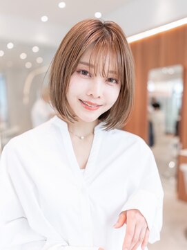 エースハバナ 渋谷(1 HAVANA) 大人ガーリーかわいい/チョコレートカラーショートボブ