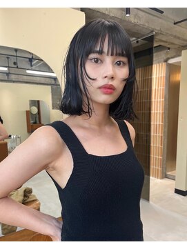 ロールアップスリーブス(ROLL UP SLEEVES) face layer bob