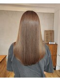 艶髪ヘアー×ベージュ