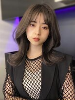 褒められる。憧れ韓国くびれヘア/顔まわりカットレイヤーカット