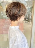 柔らかさと束感のあるショート