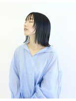 ココ 鷹匠(COCO) 艶のある、大人のきりっぱなし/白髪染め/ヘッドスパ