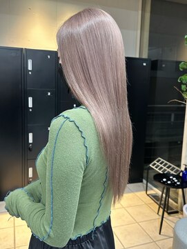 シーク 天神(SEEK) 【SEEK 松尾菫菜】ハイトーン＊ペールグレージュ