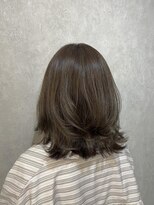 ウィスプ 赤羽店(wisp) 白髪ぼかしオリーブ