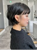 襟足深くてもできる大人ショートヘア[銀座]