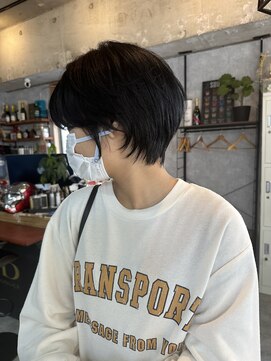 シールドヘアー 沖縄 新都心(C'LD Hair) 【C’LD 】ハンサムショート/小顔ショート//ショートカット