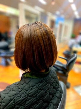 アサクラ シンキタ(ASAKURA SHINKITA) ラインボブ（ハイライト）