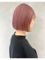 フォト 新宿(foto)&nbsp;ショートボブレイヤーカット切りっぱなしグレージュ