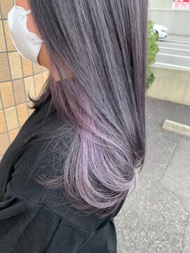 シー 岡崎(,SHE) 切りっぱなしボブ/エアリーロング/美髪/ピンクブラウン/岡崎