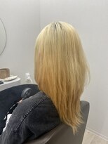 ウェィブズ(waves)&nbsp;レイヤーカット＋ダメージレスブリーチ