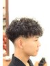 【メンズ限定!!】カット+パーマ+トリートメント￥12600→￥10000