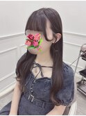 ぱっつん前髪×流しバング×S字後れ毛＊まゆ
