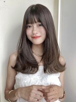 Cote 美髪 ミディアムレイヤー/グレージュ/レイヤーカット