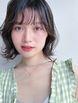 ホフ 大阪心斎橋店(F.O.F)&nbsp;ブリーチグレージュベージュショートボブショートレイヤー学割