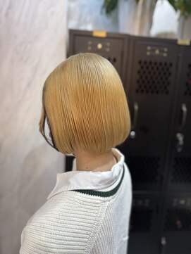 ヴァイス 渋谷店(VAICE) 《ハイトーンカラー×ボブ》