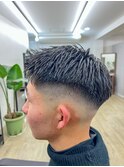 7:3フェード[津田沼駅/Men's/メンズカット/パーマ]