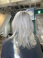 ロア インターナショナル 新宿店(LoA International)&nbsp;ブリーチリタッチ/抜きっぱなし/ウルフカット