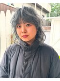 人気のハイトーンカラーとレイヤーで作るおしゃれ女子ウルフヘア