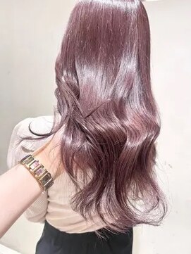 ヘアサロンガリカアオヤマ(hair salon Gallica aoyama) 上品なラベンダーベージュ/ラベージュ/ラベンダーカラー