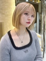 アンフィニー 仙台(ANFINI)&nbsp;仙台髪質改善縮毛矯正韓国レイヤーカットワイドバングイメチェン