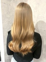 アフィナー(Afinar)&nbsp;【横浜/横浜駅】ミルクティーブロンド/ウェーブロング