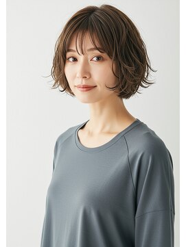 アーツオファ 町田(arts ofa) ★明るい白髪染め×軽やかカールボブ