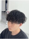波巻きツイストスパイラルパーマ/波巻きパーマ
