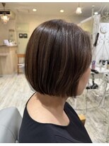 リム バイ ディーアンドティー(Lim by D&T)&nbsp;【Lim】 ふんわりショートボブ × 曲がるストレート