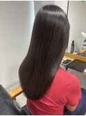 髪質改善美髪×アッシュブラウン