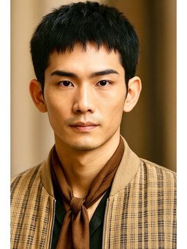 にもう サーフカール&ブルーブラック　フェザーパーマ サーフMH50