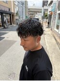 ショート波巻きパーマ/波巻きツイストスパイラル/尼崎
