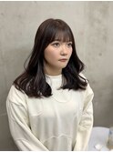 ラベンダーグレージュ/秋カラー/ブリーチなし/恵比寿/代官山