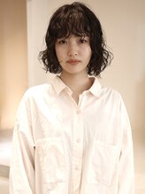 ウィム(wim) 『ボブパーマ』黒髪パーマ/無造作パーマ/くせ毛風パーマ