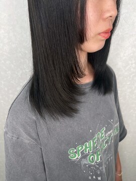 メイ 十条店(mei) 髪質改善/顔周りレイヤーカット/グレージュ[十条/十条駅]